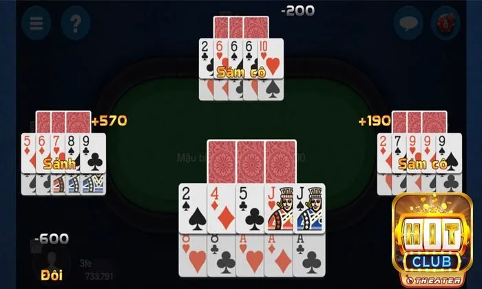 Thứ tự đánh bài tấn